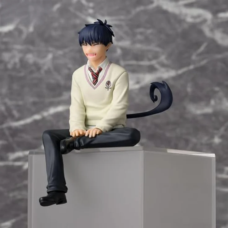 Sega Blue Exorcist PM Perching PVC Statue Rin Okumura, 14 cm, detailgetreu und in bedruckter Box – Bild 2