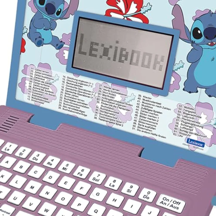 Lexibook Disney Stitch - Lernlaptop mit 124 interaktiven Aktivitäten, 5,1 x 9,7 cm Bildschirmgröße – Bild 5