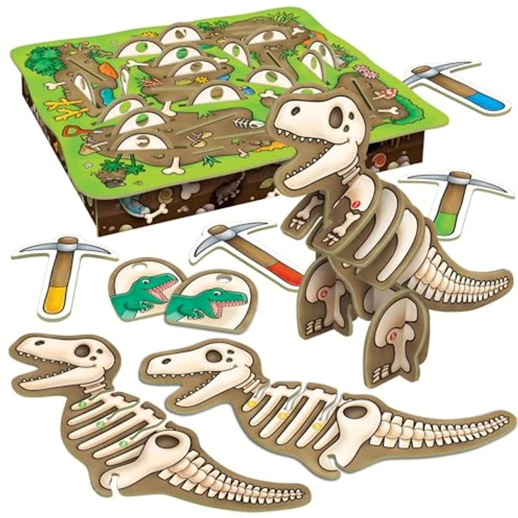 Orchard Dinosaur Dig, 3D-Brettspiel zur Dinosaurierknochen-Suche für Kinder ab 4 Jahren – Bild 4