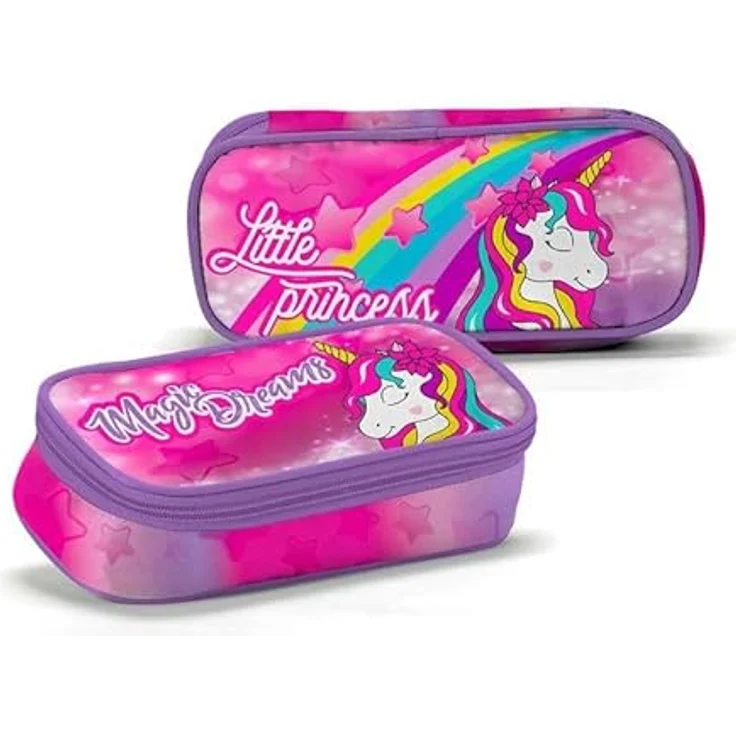 Coriex Unicorno Portoetui, oval, Magie Land X04279 - Koffer Modell mit zauberhaftem Design – Bild 1
