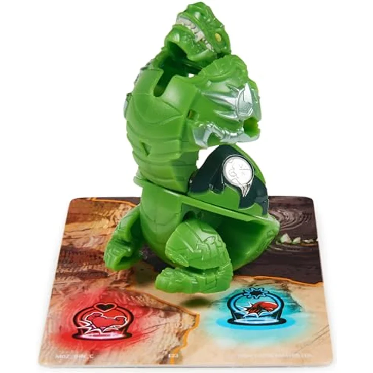 BAKUGAN Training Set mit Titanium Trox, Dino-Clan-Motiv, individualisierbare Actionfigur, Sammelkarten und Spielset für Jungen und Mädchen – Bild 5