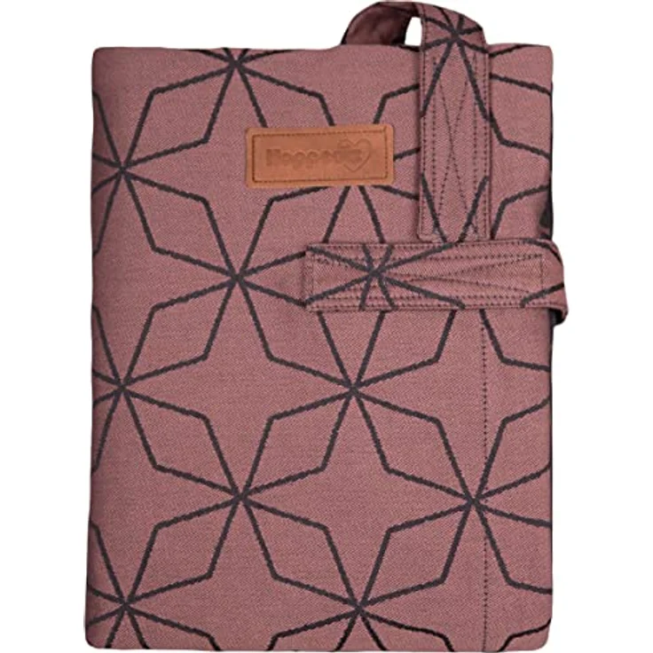 Hoppediz Wickeltasche Wickelmax, Tragbare Wickeltasche mit Wechselunterlagen, Design passend zu Tragetüchern – Bild 2
