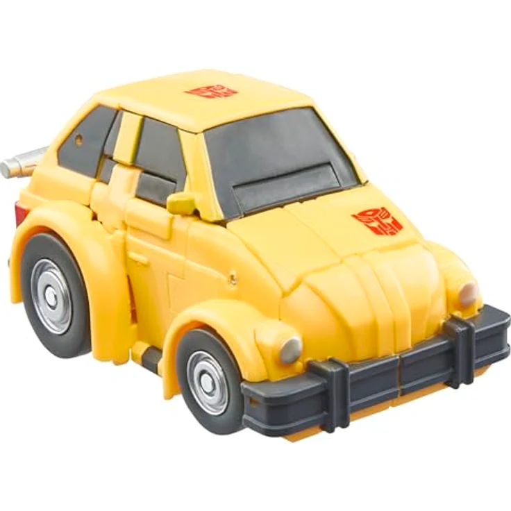 Transformers Studio Series Deluxe 86-29 Bumblebee Action-Figur, 11,5 cm, verwandelt in Miniauto, inkl. Blaster und abnehmbarer Kulisse – Bild 3