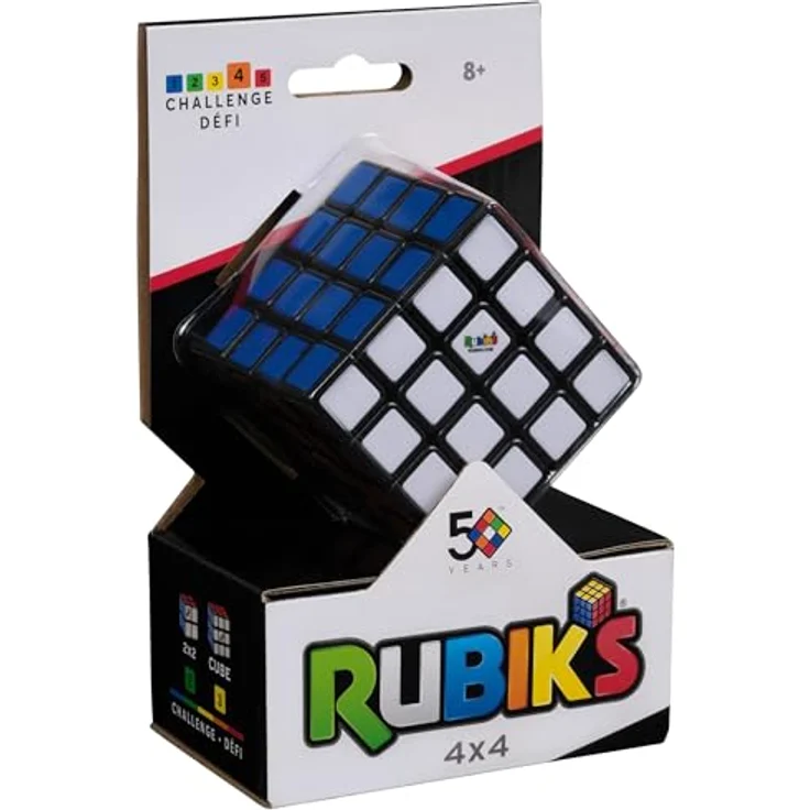 SPIN MASTER Rubik’s 4x4 Master, Geschicklichkeitsspiel mit verbessertem Mechanismus und langlebigen farbigen Steinen, mehrfarbig – Bild 11