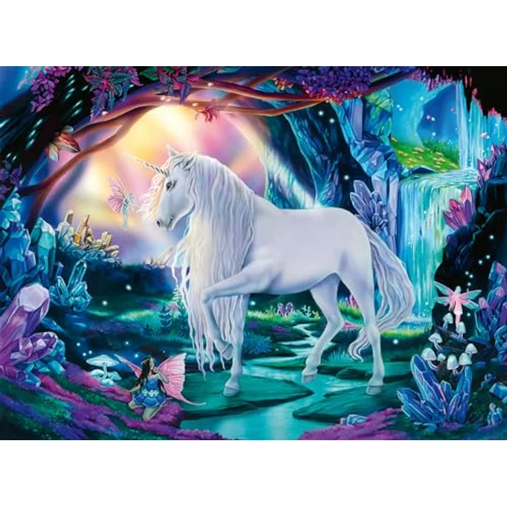 Ravensburger Kinderpuzzle - 12000870 Kristall-Einhorn - 300 Teile XXL Puzzle für Kinder ab 9 Jahren – Bild 2