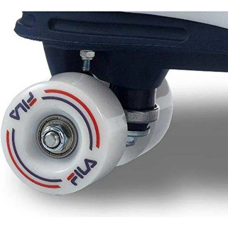 FILA SKATES ACE Inline Skate, White/Blue/RED, 41 - Aluminium-Struktur, ABEC-7-Kugellager, komfortabel & verstärktes Obermaterial – Bild 5