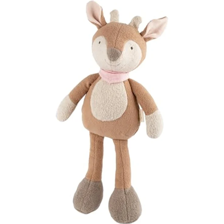 Sigikid Plüschtier REH Kuschel- und Spielfigur für Babys und Kinder, softes Farb- und Stoff-Mix, zartes Design in Pastelltönen – Bild 2
