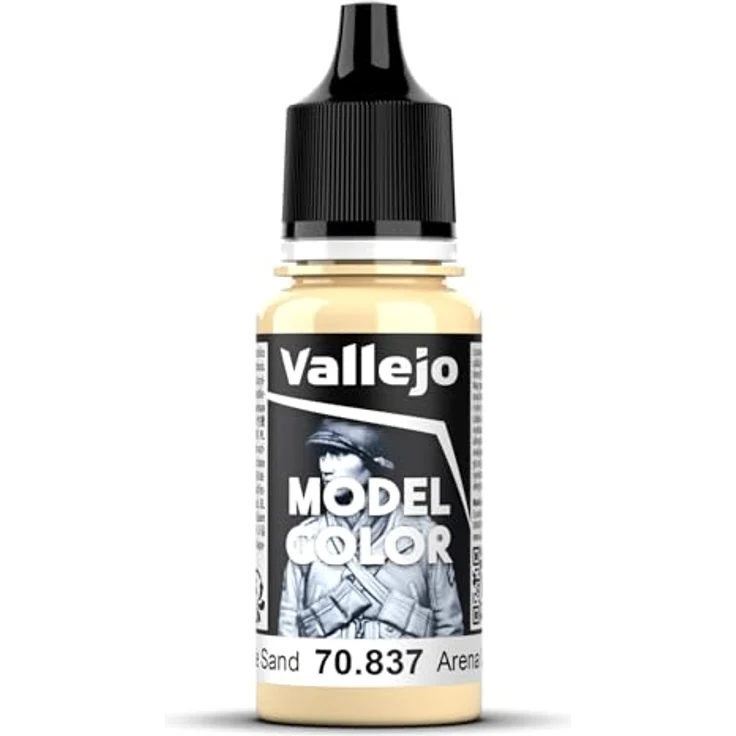 Vallejo Model Color, Acrylfarbe, 17 ml, Blasssand, Matt – Bild 2
