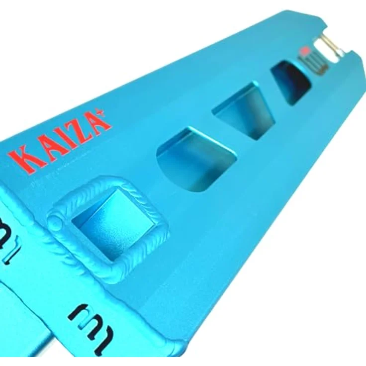 Longway Kaiza V4, Stunt-Scooter Deck 480mm, leichtes Aluminium, Petrol (Teal blau), optimal für junge Fahrer – Bild 2