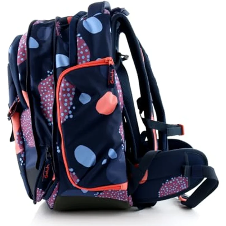Satch Schulrucksack satch match, robuster und erweiterbarer Rucksack aus 100% recyceltem, wasserabweisendem Polyester, ergonomisches Design – Bild 5