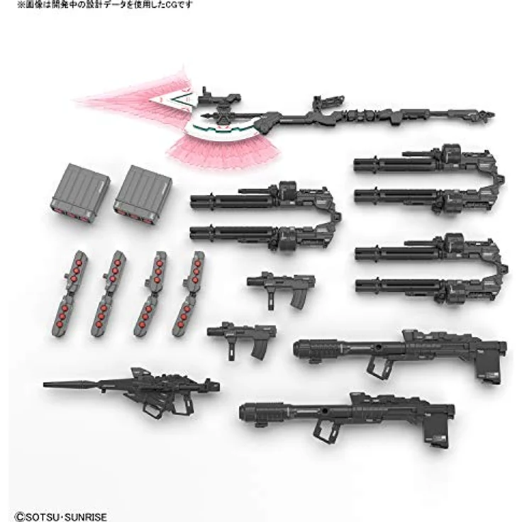 Bandai 1/144 RG RX-0 Full Armor Unicorn Gundam, Modellbau Kit mit 1 Teil, 0,953 kg – Bild 4