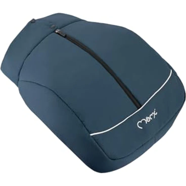 MoMi CLARA Kinderwagen, breiter Buggy in Blau für Kinder bis 22 kg, verstellbarer Schiebegriff, umfangreiches Zubehör – Bild 14