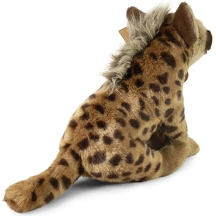 Teddys Rothenburg Kuscheltier Hyäne sitzend braun 27 cm Plüschhyäne Plüschtier aus kuschelweichem Plüsch – Bild 5