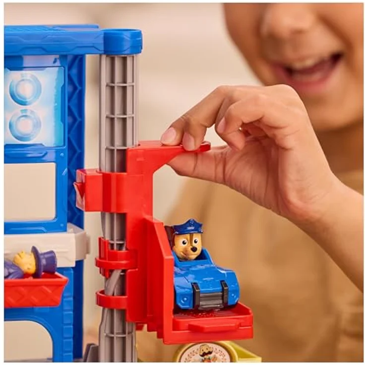 Spin Master PAW Patrol Search & Rescue HQ, Spielset mit Chase, Mayor Humdinger und Kitty, 30 cm hoch – Bild 9