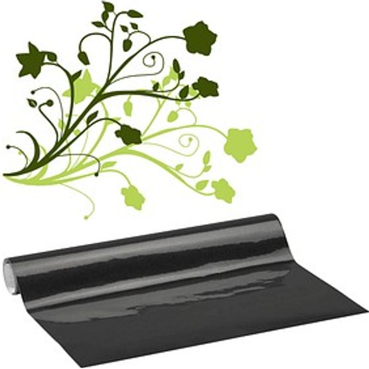 plottiX Vinylfolie permanent grau, 31,5 cm x 1,0 m, hochglänzend und stark selbstklebend – Bild 1