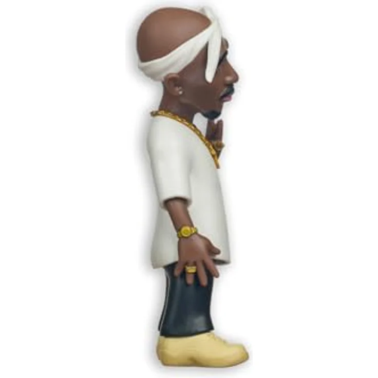 MINIX - Music #114 - Tupac - Offizielle Sammelfigur aus PVC, 12 cm hoch in Ausstellungsbox – Bild 5
