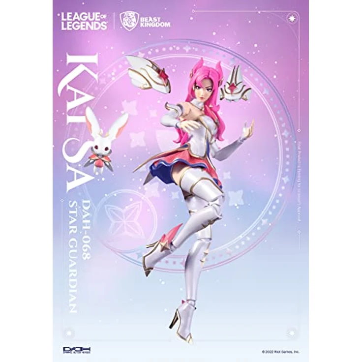 Beast Kingdom League of Legends – Kai'Sa – Dynamic Action Heroes Figur, 19 cm, Sammelfigur – Bild 4
