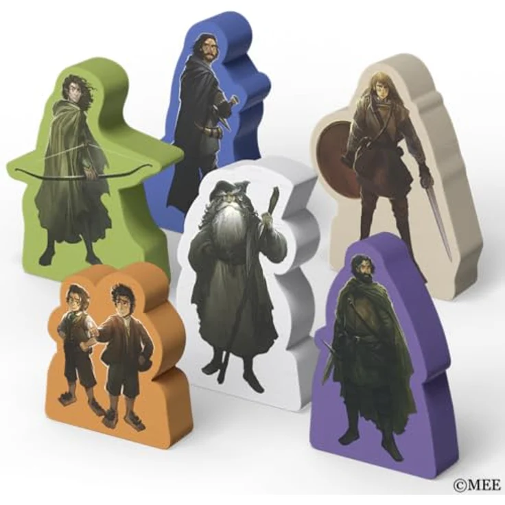 Z-Man Games Der Herr der Ringe: Das Schicksal der Gemeinschaft, kooperatives Strategiespiel im Pandemic-System für 1-5 Spieler, deutsche Version – Bild 4