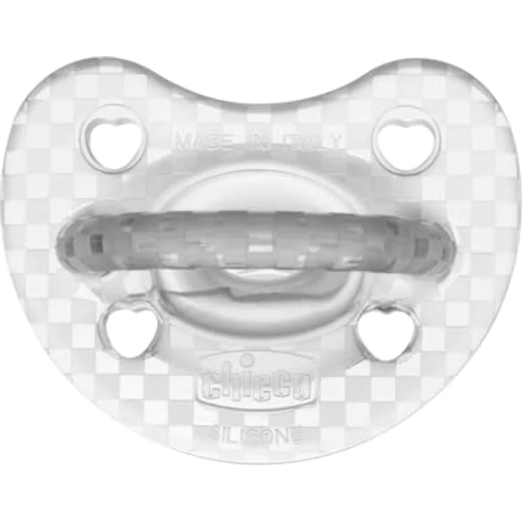 Chicco Physio Forma Luxe Schnuller, 2 Stück, fördert gesunde Zahnentwicklung, Grey/Mint, 16-36 Monate – Bild 3