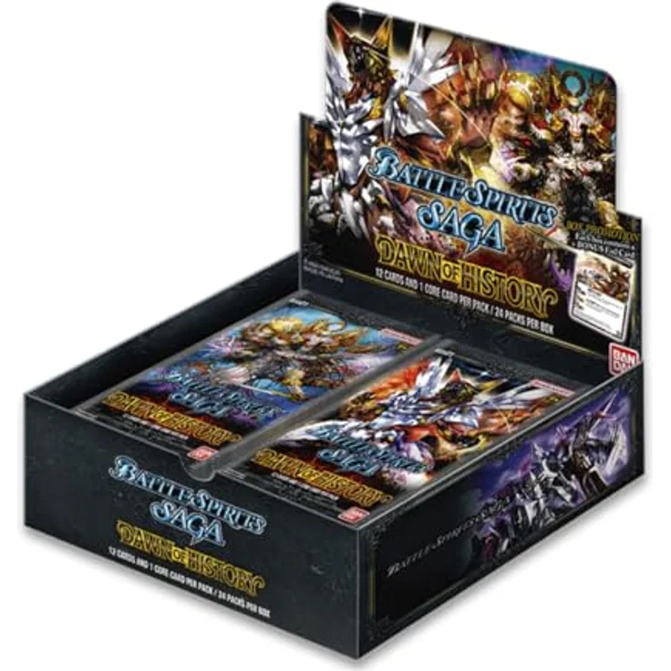 BANDAI Battle Spirits Saga: Dawn of History Set 1 [BSS01] Booster Display, Sammelkartenspiel, ab 9 Jahren, für 2 Spieler, 20-30 Minuten Spieldauer – Bild 1