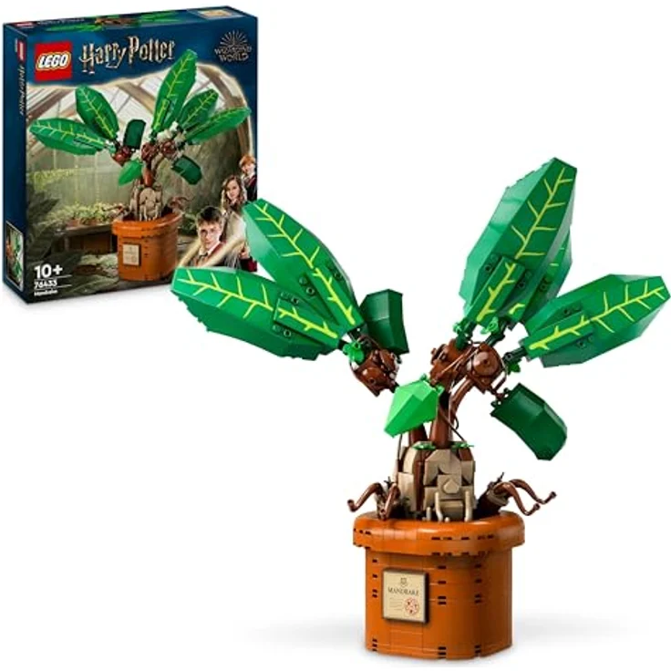 LEGO® Konstruktionsspielsteine Zaubertrankpflanze: Alraune (76433), LEGO Harry Potter™, (579 St), Made in Europe – Bild 2