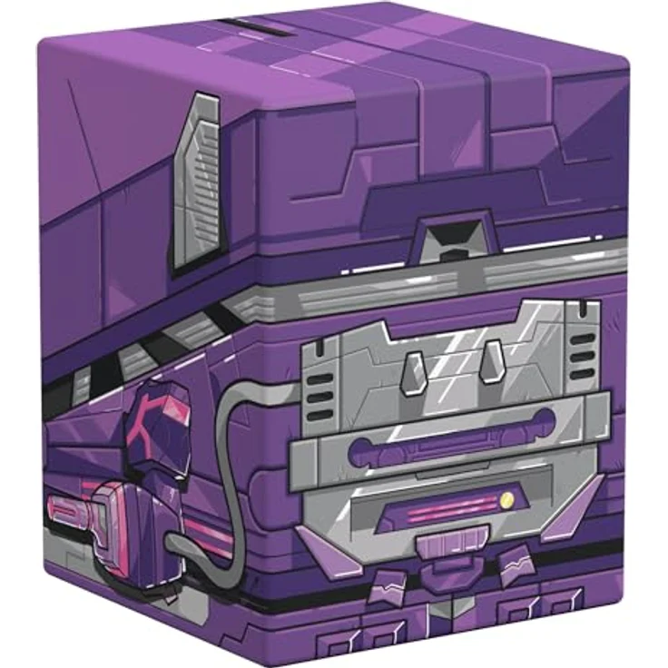 Squaroes SQR100233 - Squaroes Squaroe Transformers TR007 - Shockwave - Deckbox für bis zu 100 Karten, umweltfreundlich, robust und vollflächig bedruckt – Bild 4