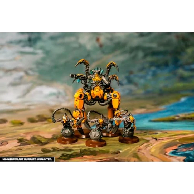 Renegade Renegade Heroscape Expansion Revna's Rebuke: Iron Lich Viscerot and Necrotech Wraithriders Army, inklusive 4 hochdetaillierte Miniaturen, für Miniaturenspiele ab 14+ – Bild 5