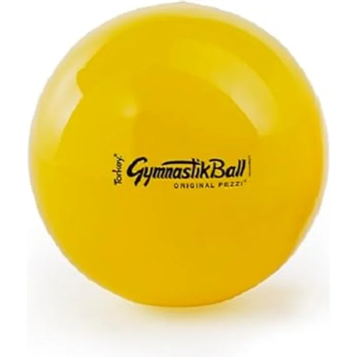 ORIGINAL Pezzi Gymnastik Ball Standard 42 cm gelb Büro