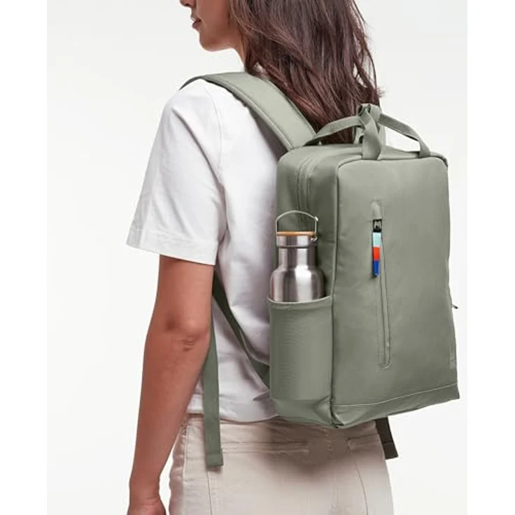 Got Bag DAYPACK 2.0, Wanderrucksack mit 11 l Volumen, ergonomischen Schultergurten und verstecktem Fach, grau – Bild 7