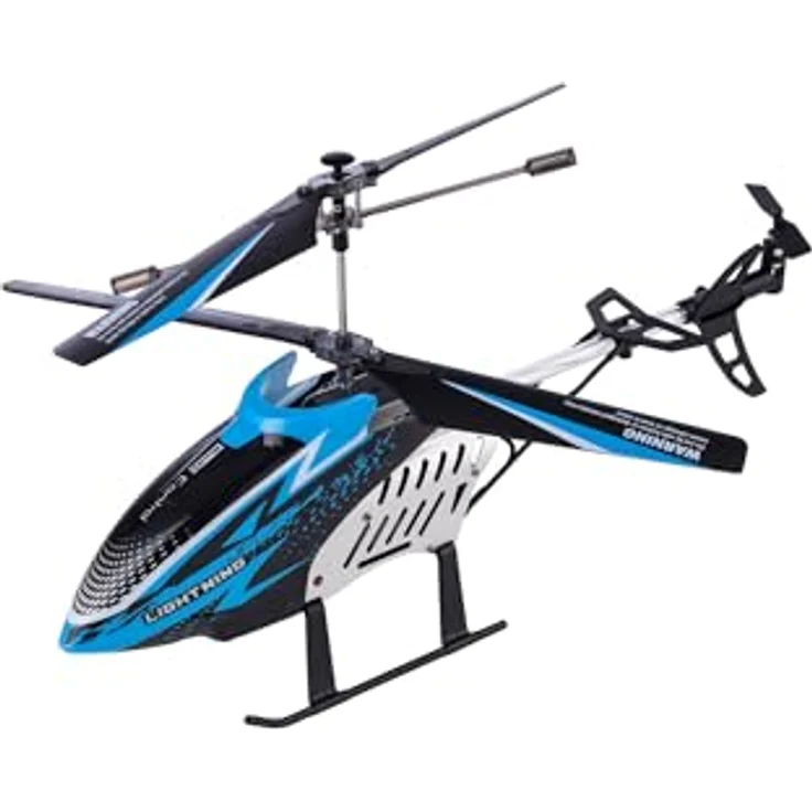 Revell RC Helicopter Lightning, ferngesteuertes Modell mit beleuchtetem Leitwerk, robustem Metallgehäuse und Höhenmesser – Bild 3