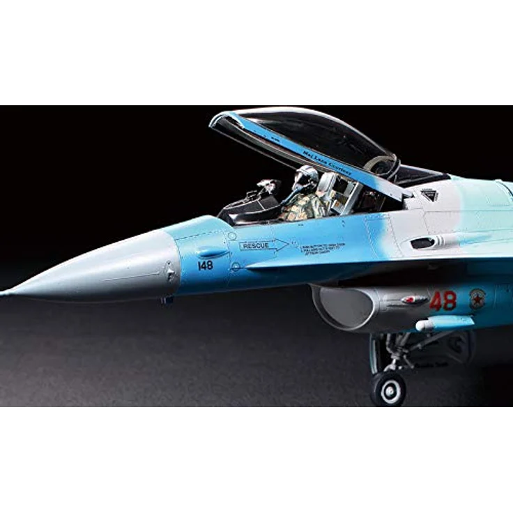TAMIYA 300061106 - 1:48 Lockheed Martin F-16C/N Aggressor – Bild 4