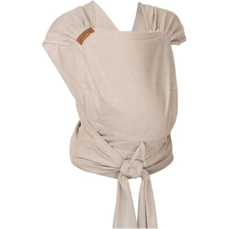 Hoppediz Babytrage Hop-Tye Advanced, Halfbuckle mit Tuchträger, ab Geburt (2,5 - 20 kg), hohe Sicherheit und Tragetuchgefühl – Bild 1