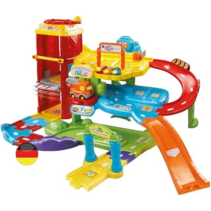 Vtech TUT TUT Baby Flitzer - Parkgarage, Bunt, 66. 6 x 75. 3 x 45. 1 cm – Bild 2