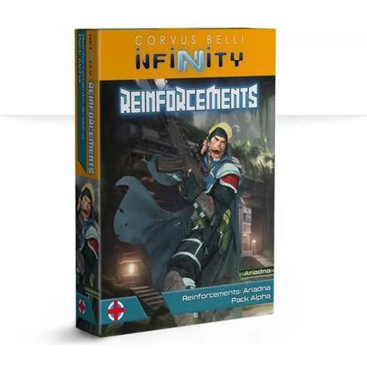 Infinity Infinity Reinforcements: Ariadna Pack Alpha, Sammelfigurenteam L'Équipe Argent mit beeindruckendem Mut und strategischer Vielseitigkeit