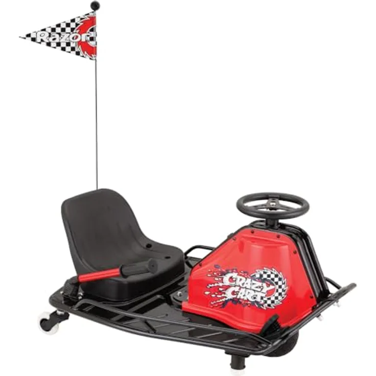 Razor CRAZY CART 20173861 Lithium, Kinderelektroauto mit Type-Bike Design