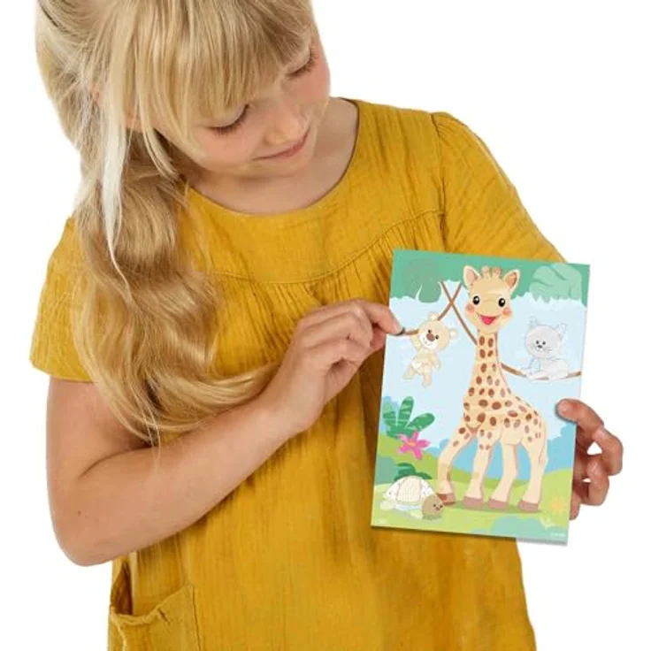 SES Creative My First - Sophie la girafe - Wasser-Malset mit 4 Bildern und sicherem Pinsel – Bild 5