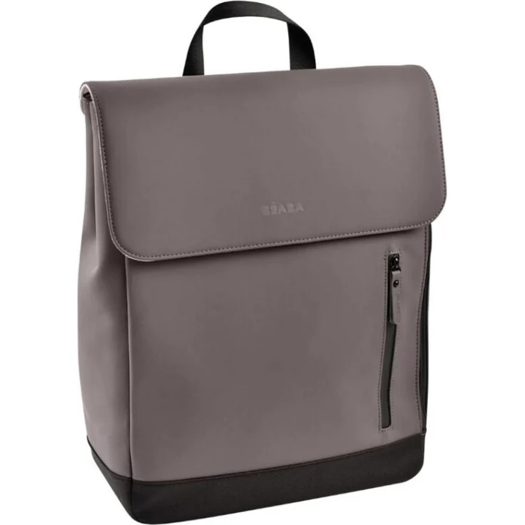 Beaba Oslo Wickelrucksack, 19 Liter Fassungsvermögen, 11 Taschen, seitlicher Reißverschluss, inklusive Wickelunterlage und Kinderwagenhalterungen, wasserdicht