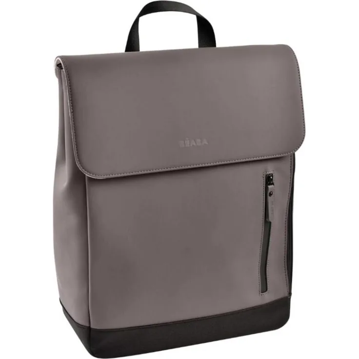 Beaba Oslo Wickelrucksack, 19 Liter Fassungsvermögen, 11 Taschen, seitlicher Reißverschluss, inklusive Wickelunterlage und Kinderwagenhalterungen, wasserdicht