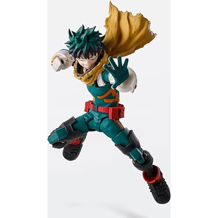 TAMASHII NATIONS S.H.Figuarts Izuku Midoriya Actionfigur, My Hero Academia, mit Ersatzhandschuhen und Mimikteilen – Bild 4