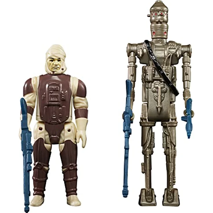 Star Wars Retro-Kollektion spezielles Kopfgeldjäger Doppelpack Dengar & IG-88, 9,5 cm große Figuren zu Star Wars: Das Imperium schlägt zurück – Bild 2