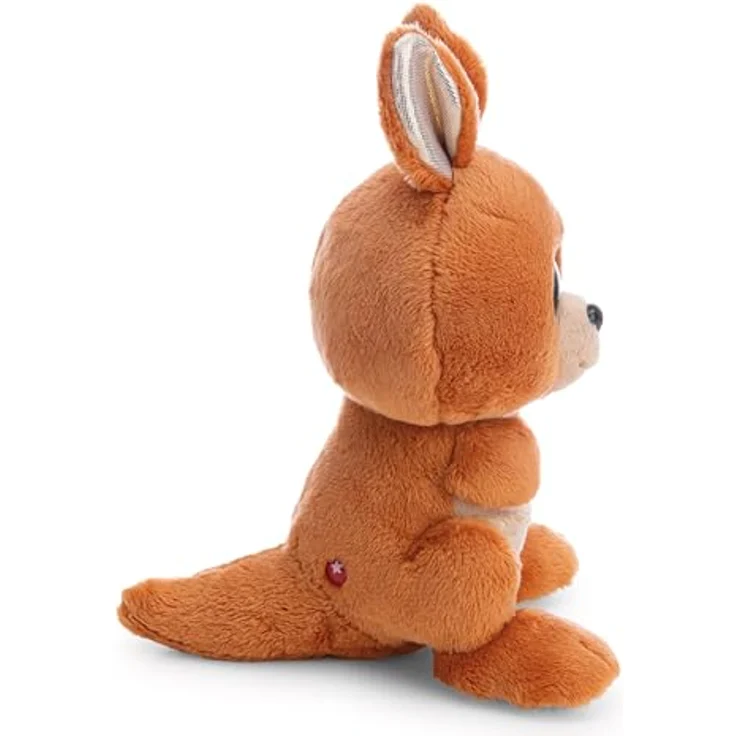 NICI Kuscheltier GLUBSCHIS Känguru Kanni-Manni 15cm, braun, aus superweichem Plüsch mit großen Glitzeraugen und Bauchbeutel, ideales Geschenk für Kinder & Erwachsene – Bild 2