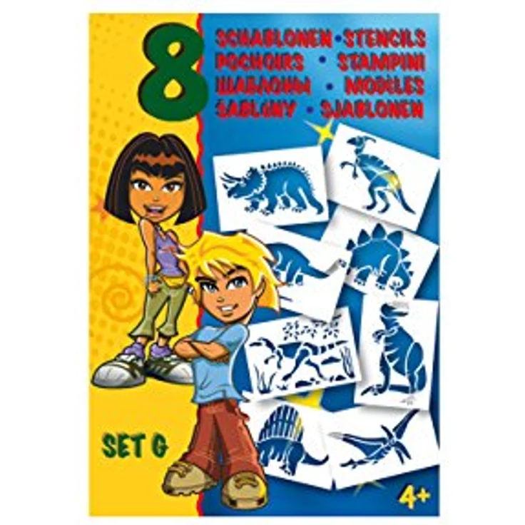BloPens Schablonen Set G Dinosaurier – Bild 2