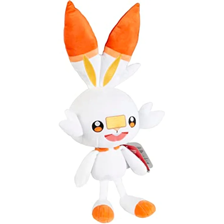 Pokémon Kuscheltier Hopplo 30 cm, Plüsch – Bild 6