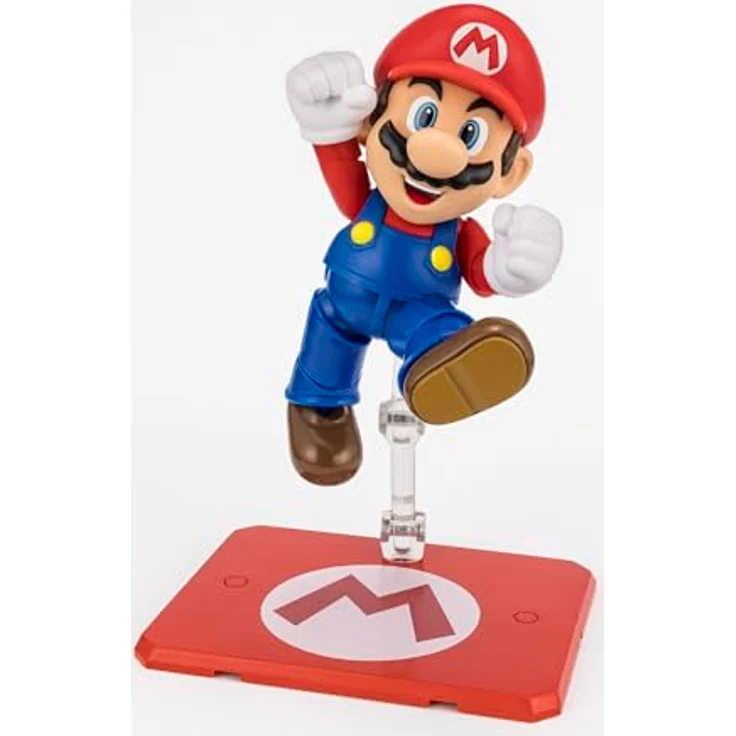 Bandai Tamashii Nations Super Mario S.H. Figuarts, Actionfigur 10 cm, beweglich, in Fensterbox – Bild 4