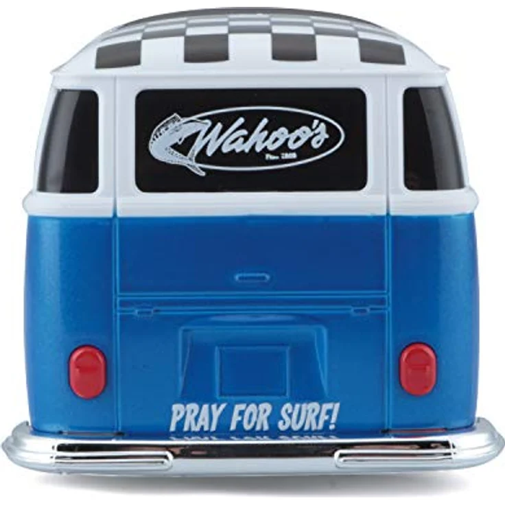 Maisto Tech R/C VW Bus Samba: Ferngesteuertes Auto im Maßstab 1:24, 2,4 GHz, mit Pistolengriff-Steuerung, ab 5 Jahren, 20 cm, blau-weiß (581529) – Bild 3