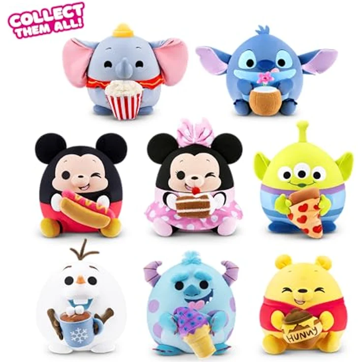 Snackles Disney Plüschspielzeug 35 cm, Olaf mit heißer Schokolade, superweicher Plüsch und limitierte Edition mit einzigartiger Hintergrundgeschichte – Bild 2