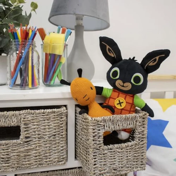 Bing Und Flop Set Plüschtiere EIN Apfset Superweiche Plüsch-Maskottchen Für Alle Kinder, von Bing, niedlich gestickt, ideal zum Kuscheln und Spielen – Bild 4