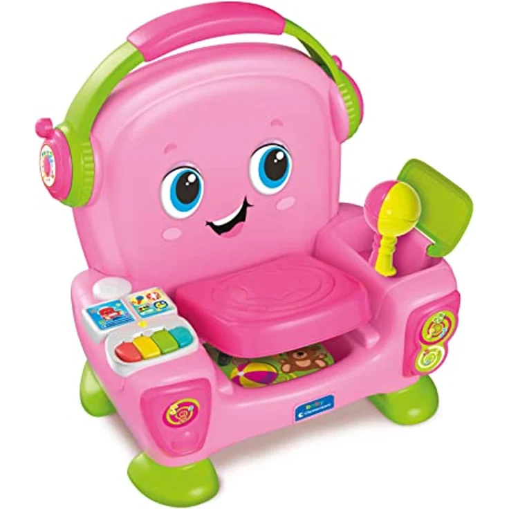 Clementoni Lernspiel für Kinder, pink, fördert motorische und kognitive Fähigkeiten, für Einzelspieler, langlebig und sicher. – Bild 5