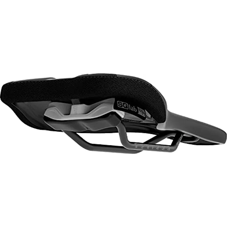 SQlab Unisex – Erwachsene 6OX Ergowave Active 2.1 MTB Gravity & E-Performance Fahrradsattel, Schwarz, 14 cm – Bild 5