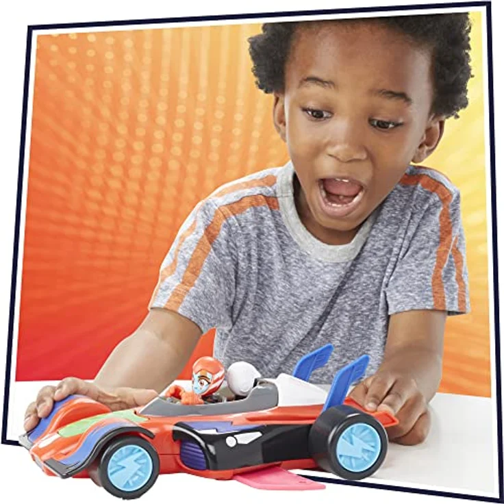PJ Masks Animal Power Blitz-Flitzer Vorschulspielzeug, verwandelbares Auto mit Lichtern und Geräuschen, ab 3 Jahren – Bild 5